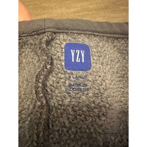 YZY Gap x Balenciaga Yoke Tee - Gray Fleece size XL